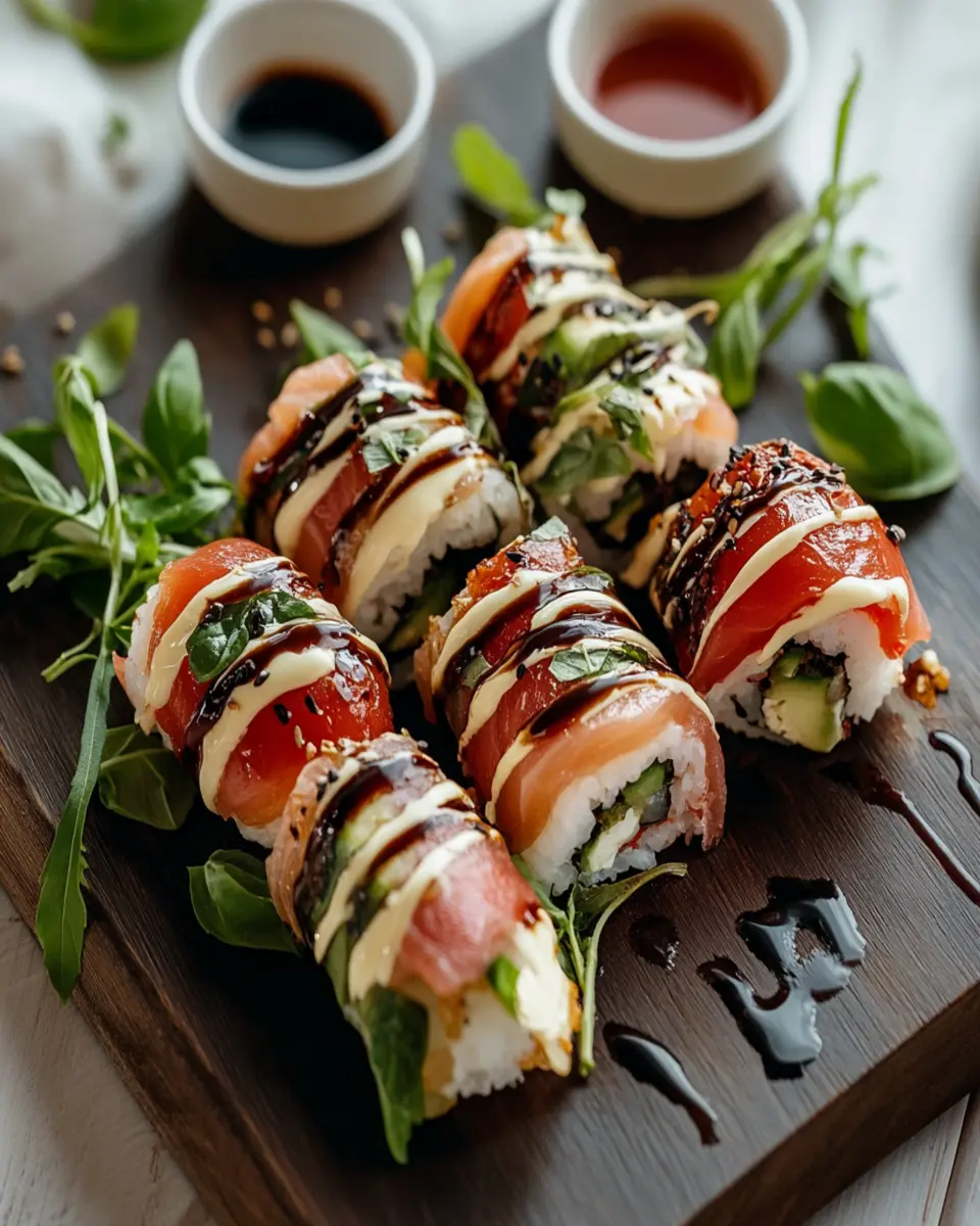 Italian Sushi Rolls First Image First Image