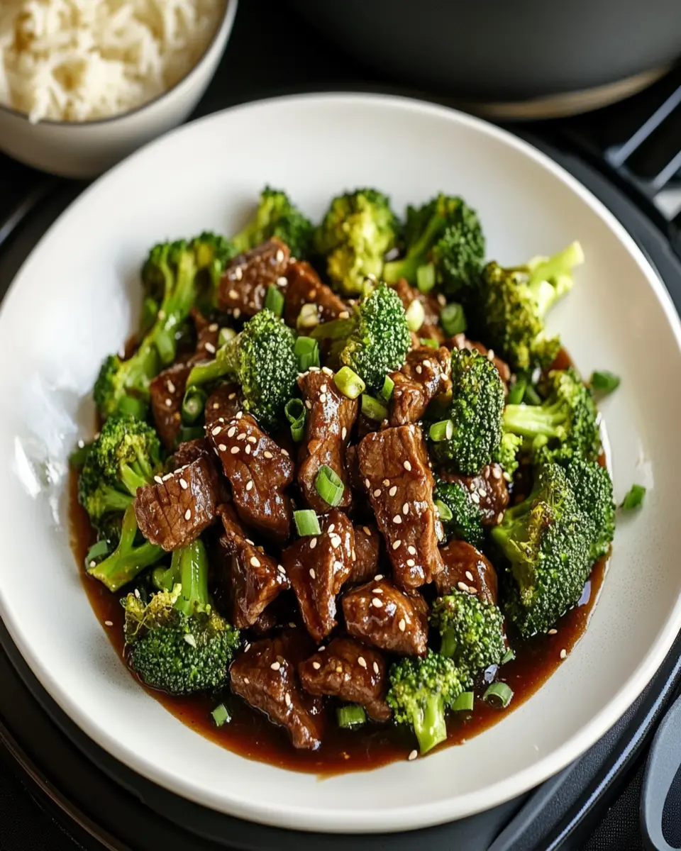 Quick and Easy Beef and Broccoli First Image First Image