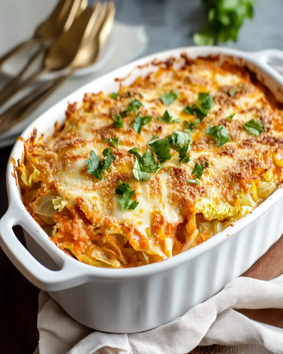 Cabbage Casserole First Image First Image
