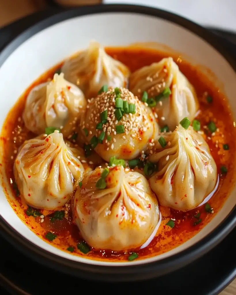 Soup Dumplings in Creamy Gochujang Sauce First Image First Image