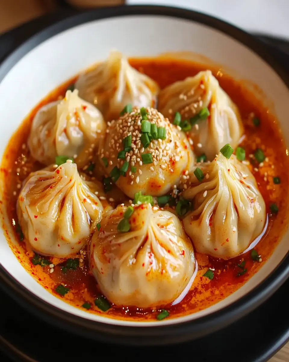 Soup Dumplings in Creamy Gochujang Sauce First Image First Image