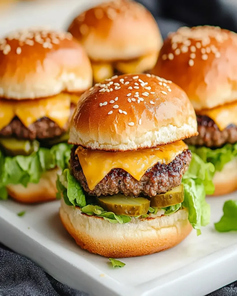 Big Mac Sliders- Easy Beef Copycat Recipe First Image First Image