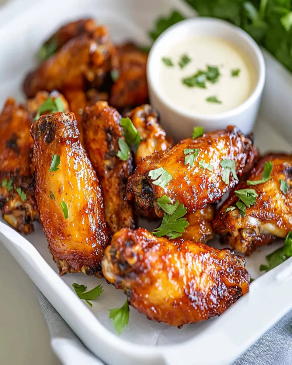 Air Fryer Chicken Wings First Image First Image