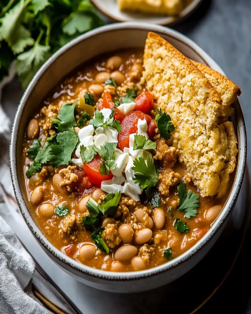 White Bean Turkey Chili First Image First Image