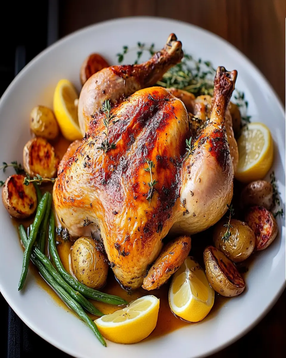 No-Fail Roast Chicken with Lemon and Garlic First Image First Image