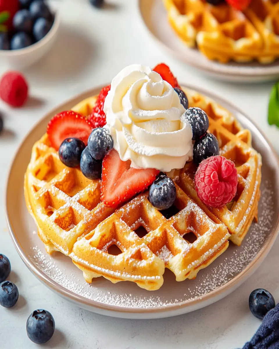 Waffle Recipe First Image First Image
