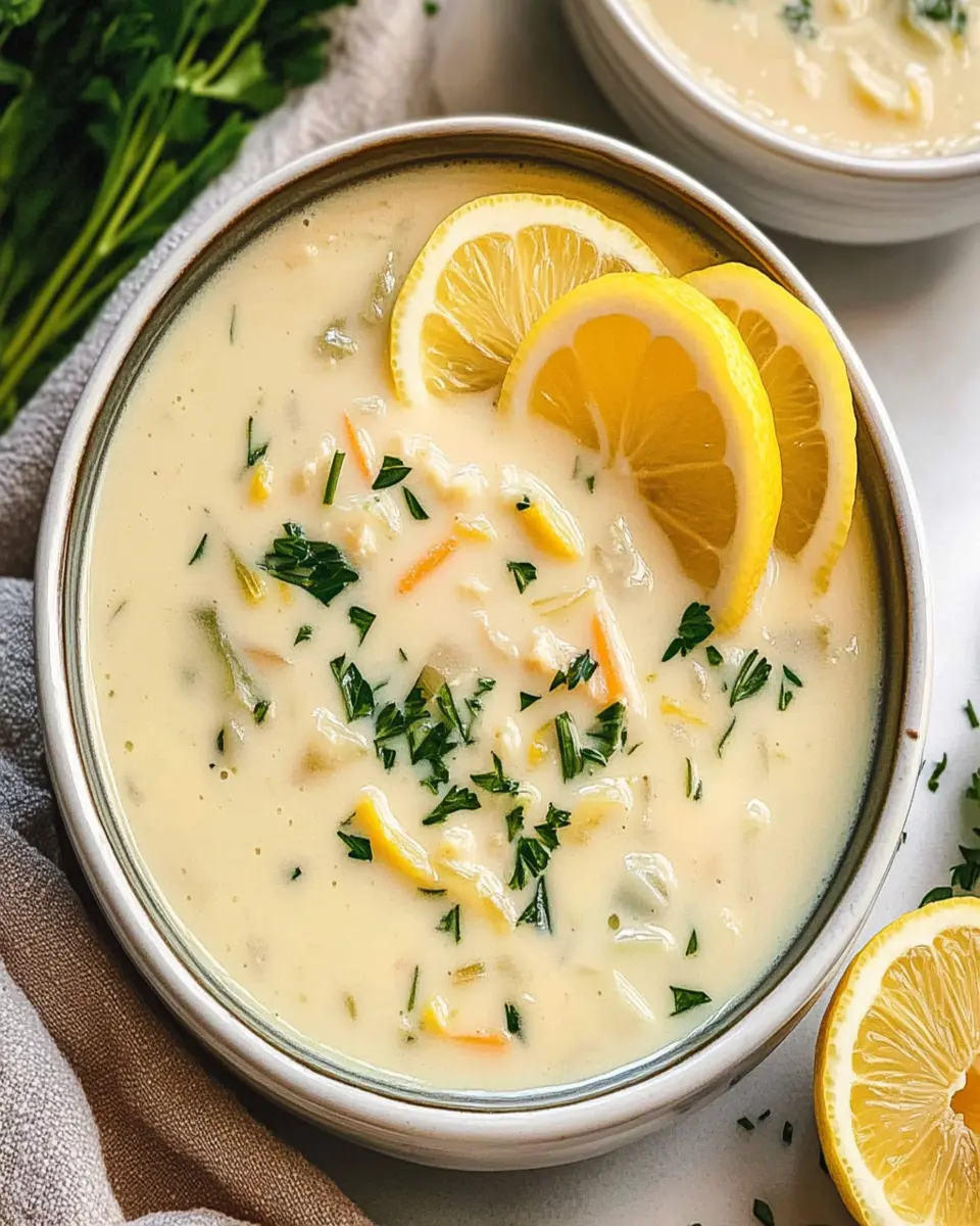 Avgolemono Soup First Image First Image