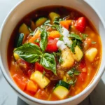 Italian Summer Soup First Image First Image