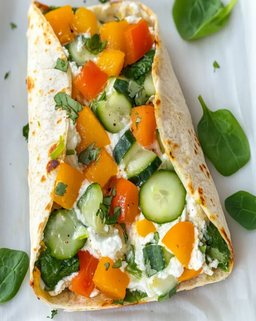 High Protein Cottage Cheese Wrap First Image First Image